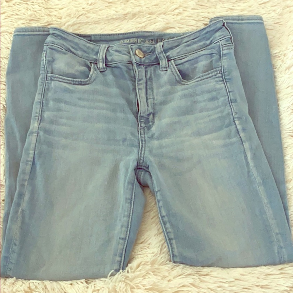 AEO High Rise Jeans - Blue
